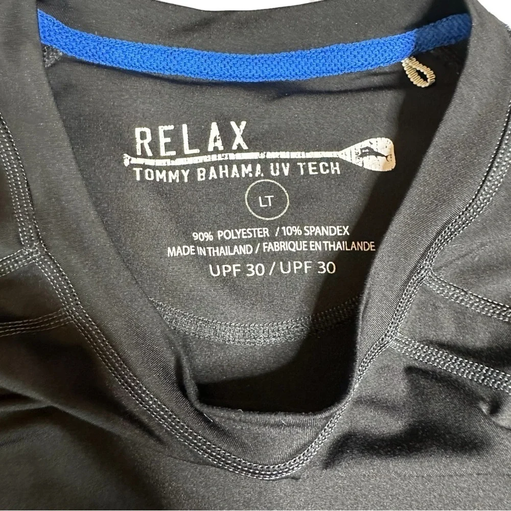 Tommy Bahama Swim Shirt UV Tech Large Tall - Picture 3 of 9